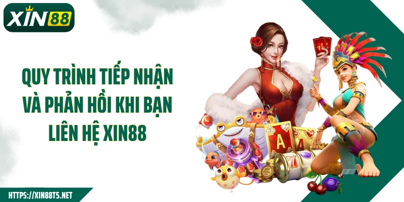 Quy trình tiếp nhận và phản hồi khi bạn liên hệ XIN88